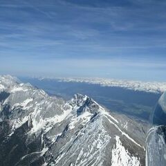 Flugwegposition um 13:26:12: Aufgenommen in der Nähe von Innsbruck, Österreich in 2715 Meter